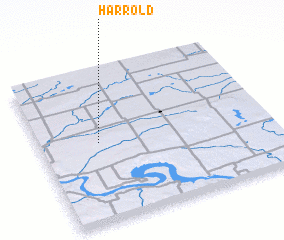 3d view of Harrold