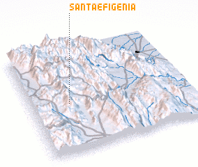 3d view of Santa Efigenia