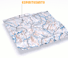 3d view of Espíritu Santo