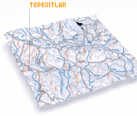 3d view of Tepexitlán