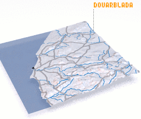 3d view of Douar Blada