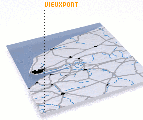 3d view of Vieux-Pont