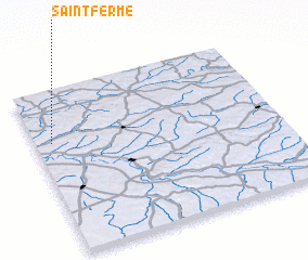 3d view of Saint-Ferme