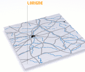 3d view of Lorigné