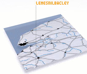 3d view of Le Mesnil-Bacley