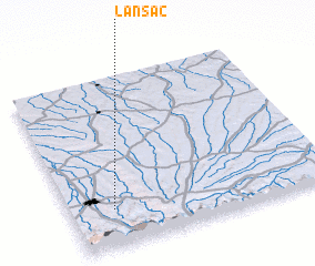 3d view of Lansac