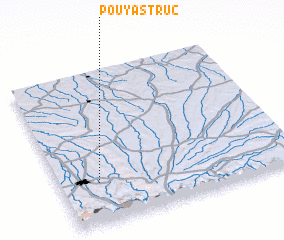 3d view of Pouyastruc