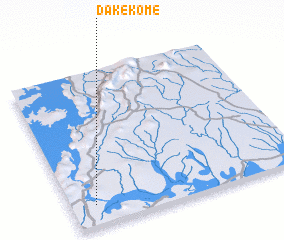 3d view of Dakekome