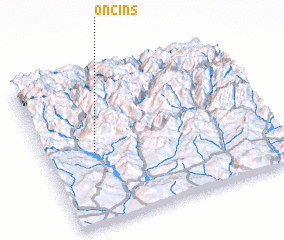 3d view of Oncins