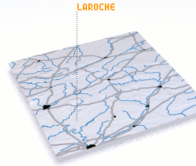 3d view of La Roche