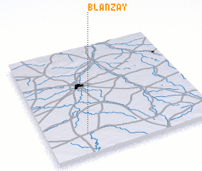 3d view of Blanzay