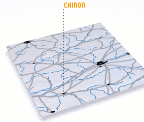 3d view of Chinon