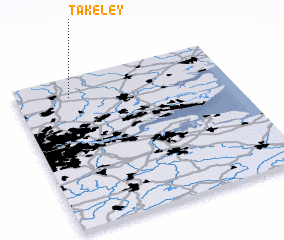 3d view of Takeley