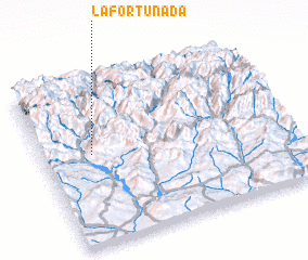 3d view of La Fortunada