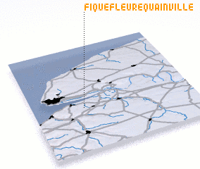 3d view of Fiquefleur-Équainville