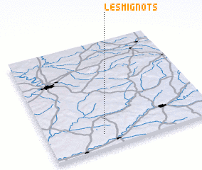 3d view of Les Mignots