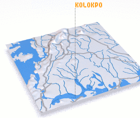 3d view of Kolokpo