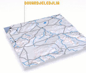 3d view of Douar Djeledjlia