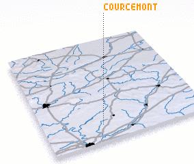 3d view of Courcemont
