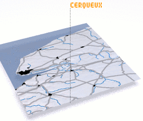 3d view of Cerqueux