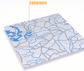 3d view of Sandiado