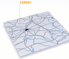 3d view of Cernay