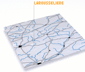 3d view of La Rousselière