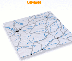 3d view of Le Péage