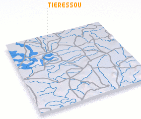 3d view of Tiéressou