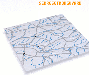 3d view of Serres-et-Monguyard