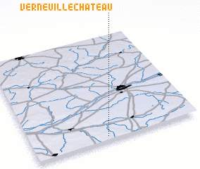 3d view of Verneuil-le-Château