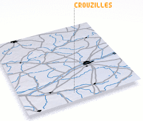 3d view of Crouzilles