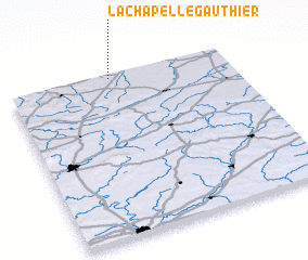 3d view of La Chapelle-Gauthier