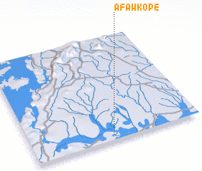 3d view of Afawkope