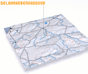 3d view of Douar Ouled el Ahmar Ben Kaddour