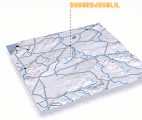 3d view of Douar Djoualil