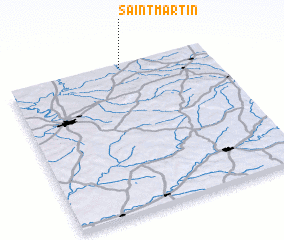 3d view of Saint-Martin