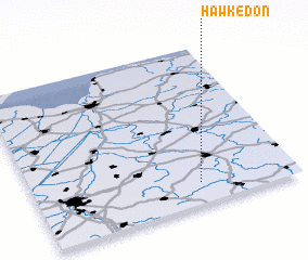 3d view of Hawkedon