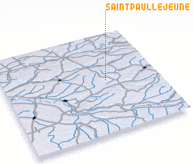 3d view of Saint-Paul-le-Jeune