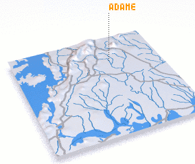 3d view of Adamé