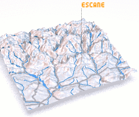 3d view of Escané