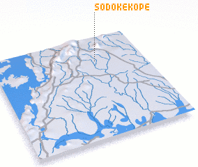 3d view of Sodokékopé