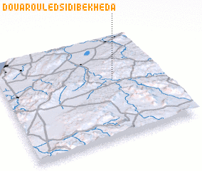 3d view of Douar Ouled Sidi Bekheda