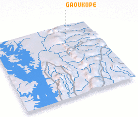 3d view of Gaoukopé