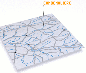 3d view of Combe-Molière