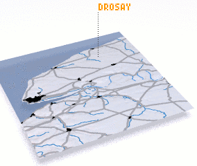 3d view of Drosay