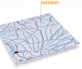 3d view of Sérempuy