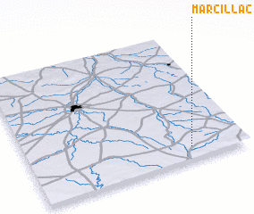 3d view of Marcillac