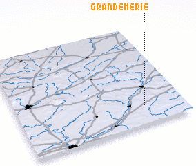 3d view of Grande Mérie