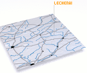 3d view of Le Chênai